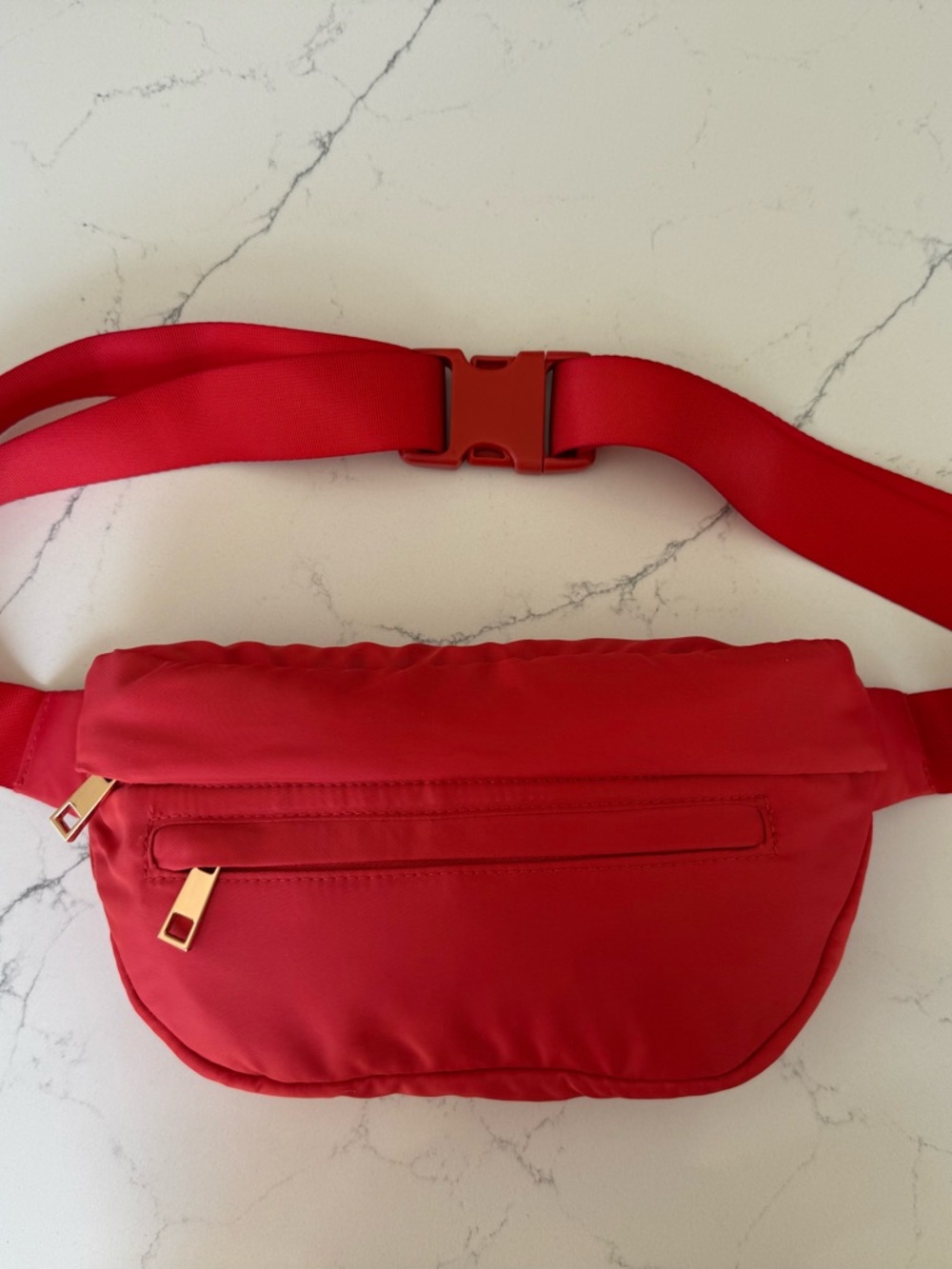 A New Day Nylon Belt Bag with gold hardware-never used